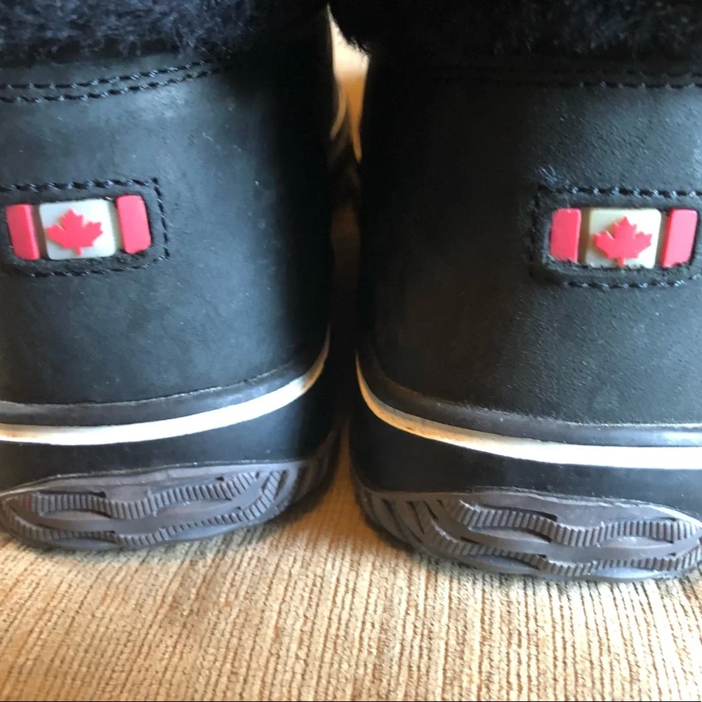 Pajar Canada Galat Winter Waterproof Shearling Boots 37/6.5.